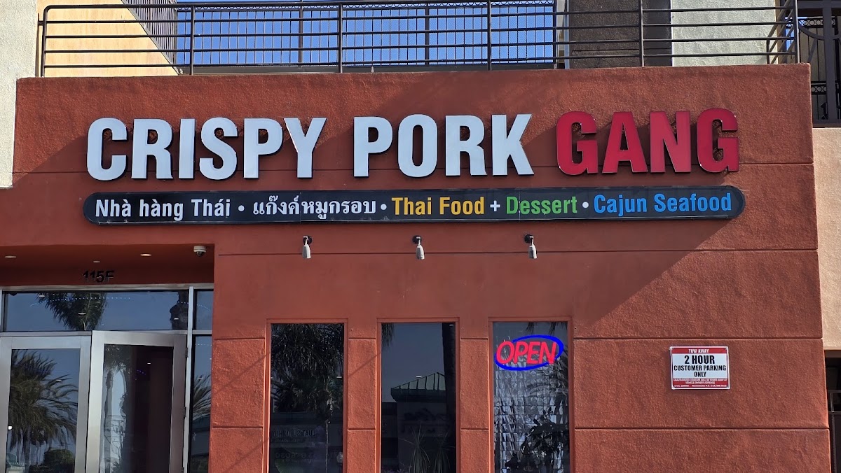 Crispy Pork Gang Thai Restaurant Westminster